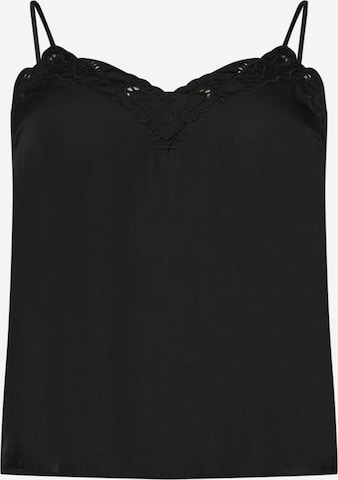 ABOUT YOU Curvy - Top 'Romy' en negro: frente