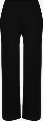 Pieces Petite Pants 'MOLLY' in Black: front