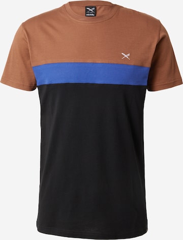 Iriedaily T-Shirt 'Court' in Schwarz: predná strana