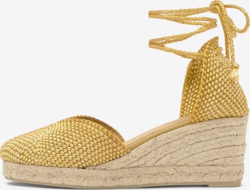 geltona Castañer Espadrilės 'CORA': priekis