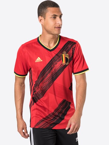 Maillot 'Belgien Home EM 2020' ADIDAS SPORTSWEAR en rouge : devant