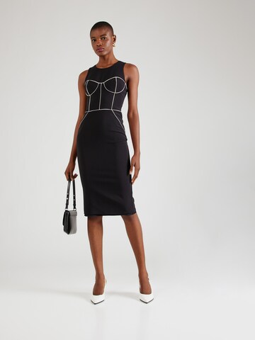 Elisabetta Franchi - Vestido de bainha 'DONNA' em preto