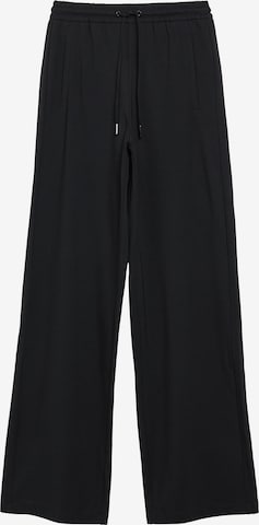 Wide Leg Pantalon s.Oliver en noir : devant