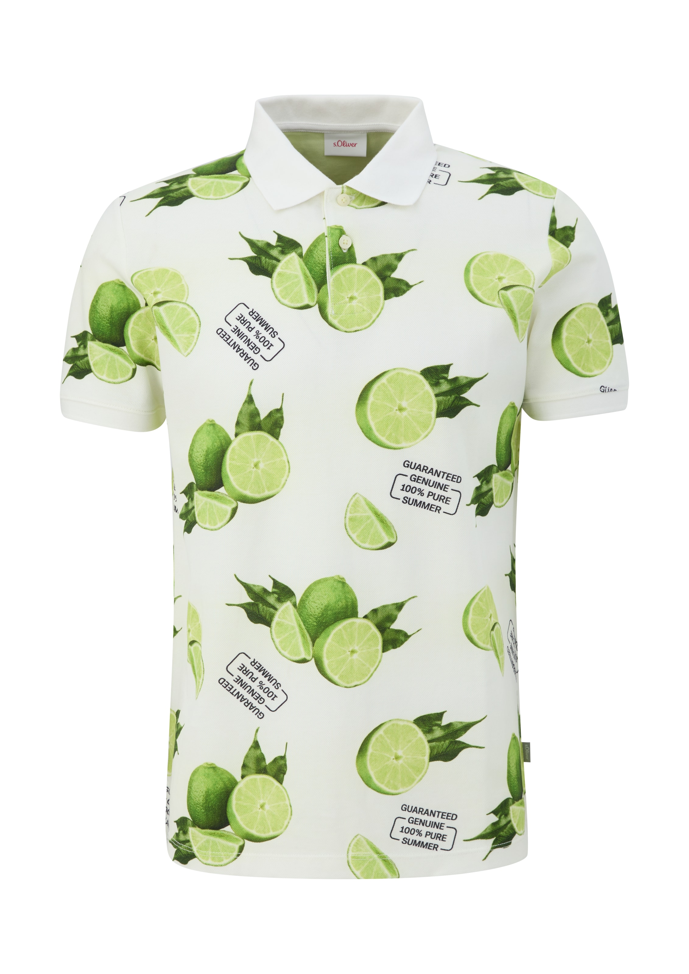 s.Oliver Shirt in Grün: Vorderseite