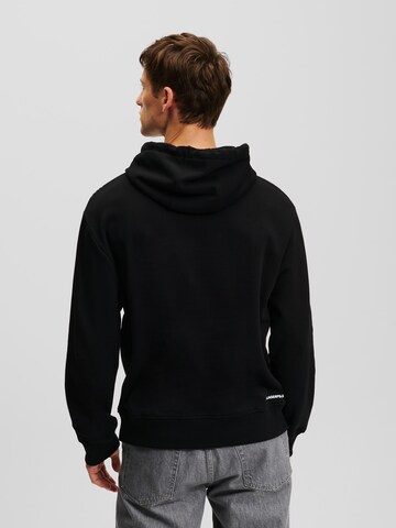 Karl Lagerfeld - Sweatshirt 'Degradé' em preto