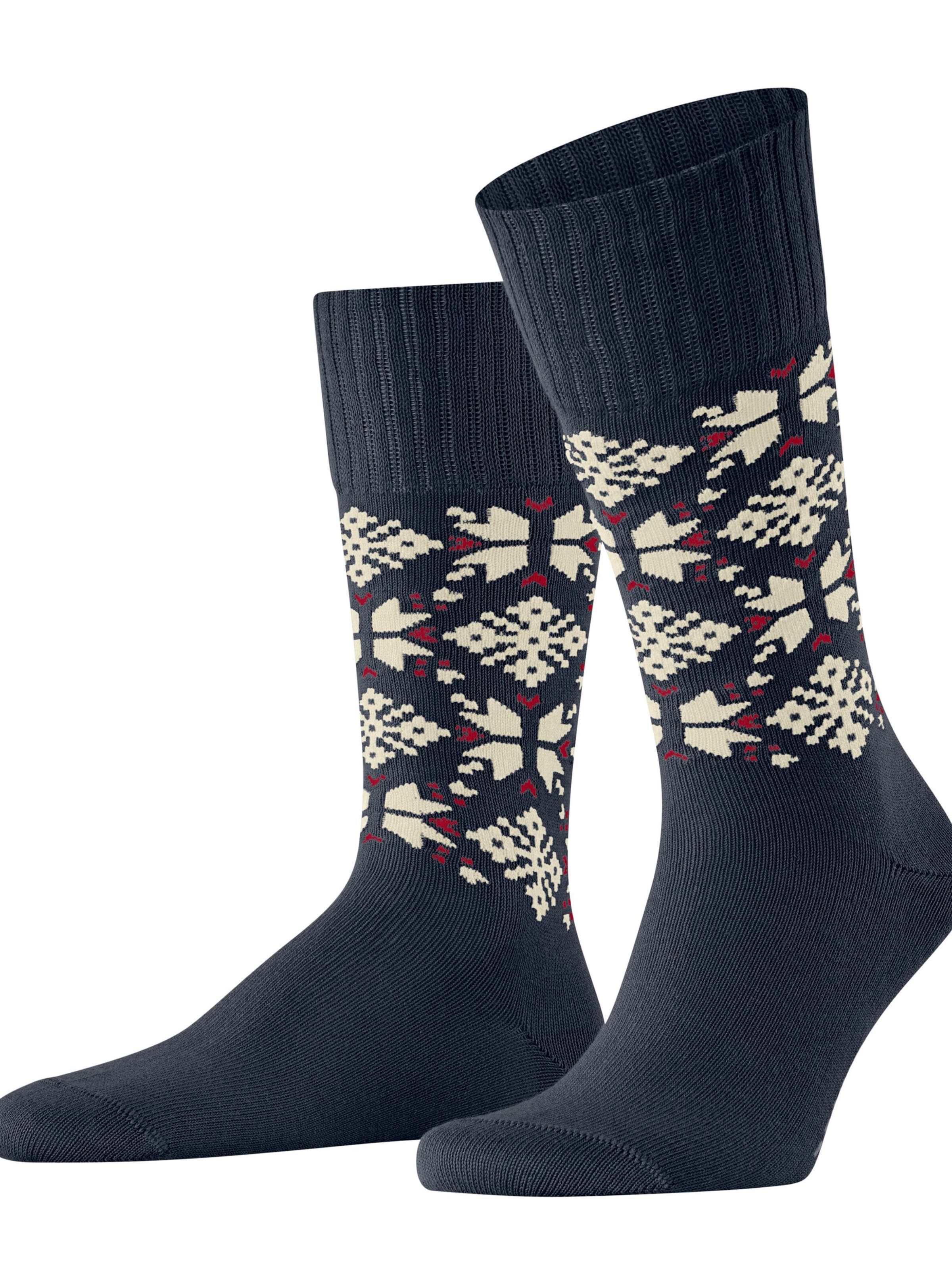 ESPRIT Socken 'Winter Star'‌‌‌‌‌‌‌‌ in Blau: Vorderseite
