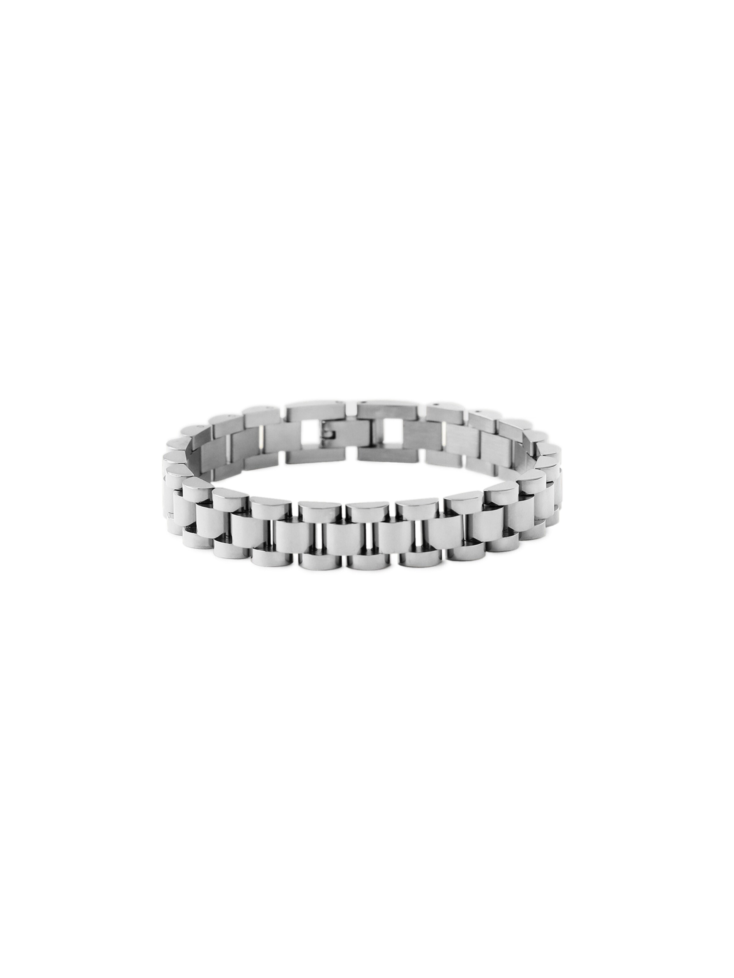 TATUUM Bracelet 'Riki' in Silver: front
