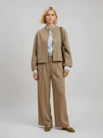 WEARABLE STORIES Between-Season Jacket 'Sienna' in Beige