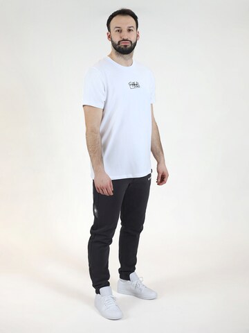 SPITZBUB Shirt 'signature' in White