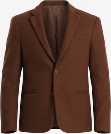 Ombre Regular Fit Sakko in Braun: Vorderseite