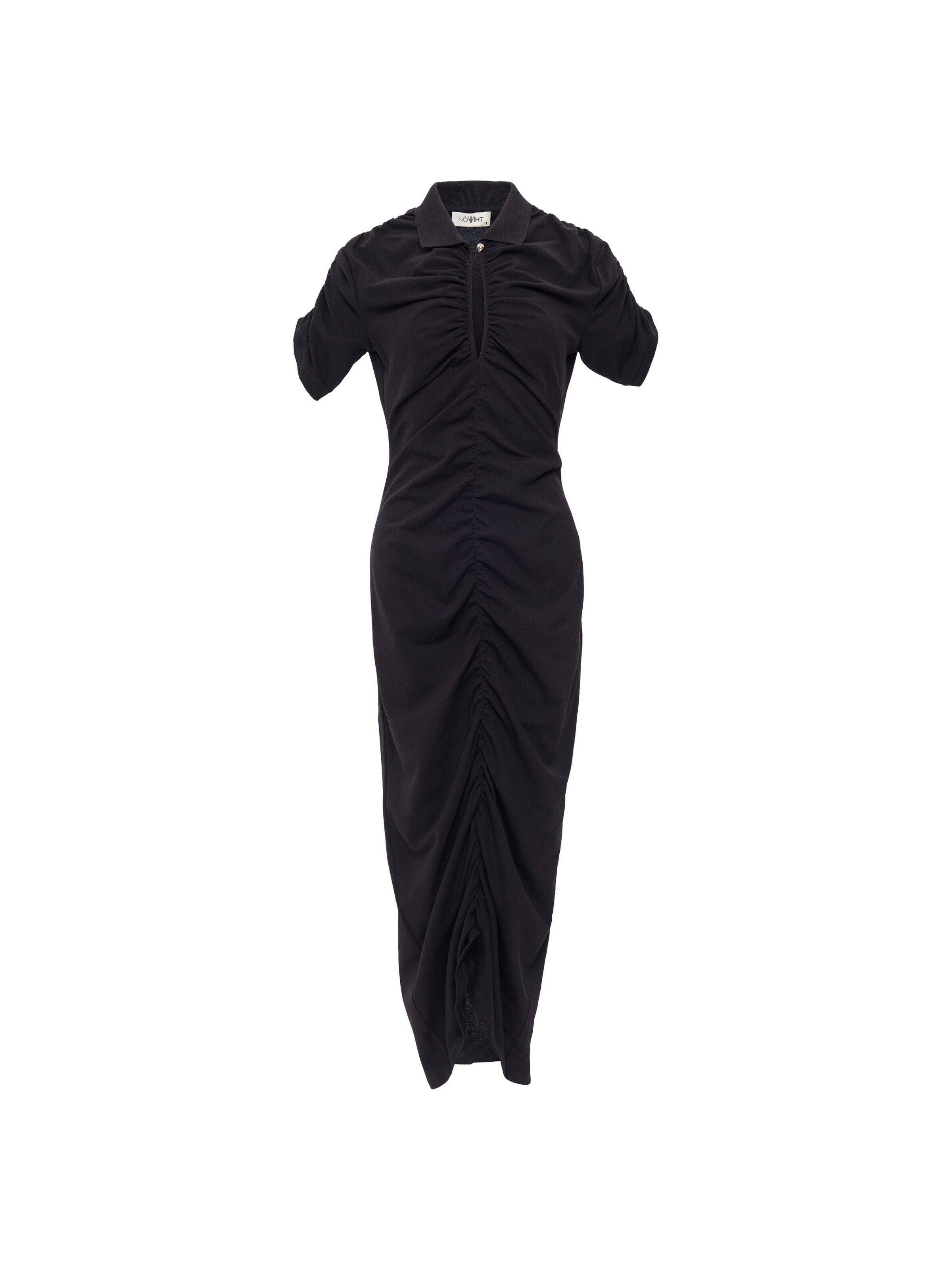 NOWIHT Kleid 'Delphine'‌‌‌‌‌‌ in Schwarz: Vorderseite