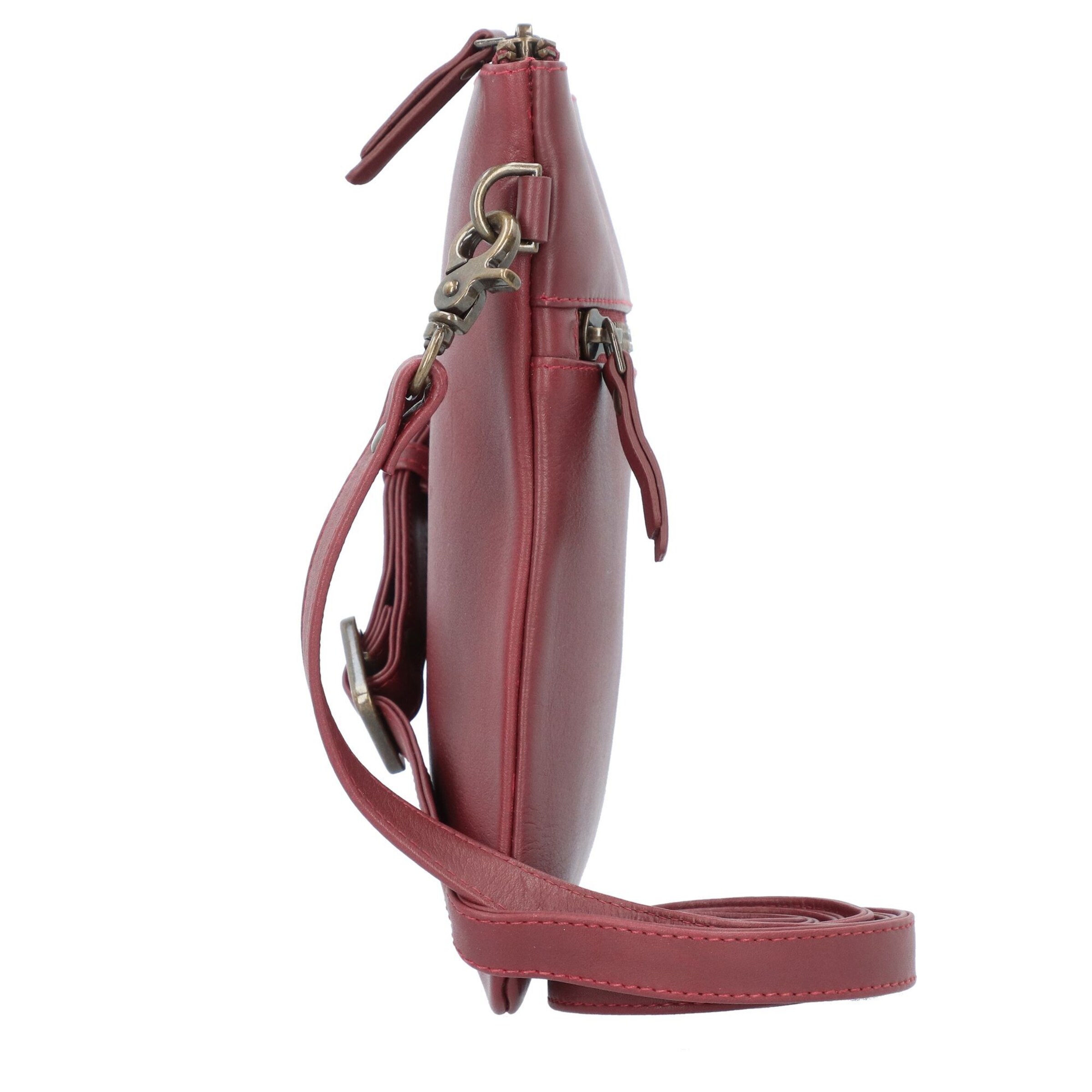 Esquire Crossbody Bag 'Peru' in Red