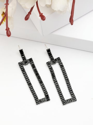 AVANT-GARDE PARIS - Pendientes 'Nataliama' en negro