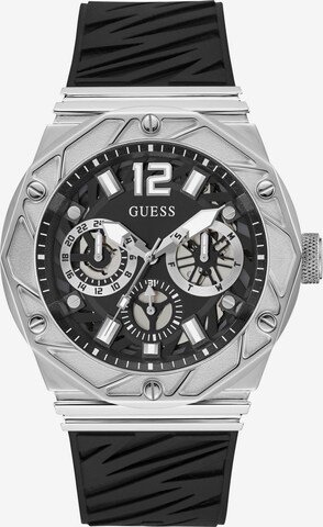 GUESS Analog Watch 'RIVAL' in Black: front