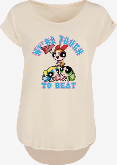 F4NT4STIC T-shirt 'Powerpuff Girls Tough To Beat' en beige clair / mélange de couleurs, Vue avec produit