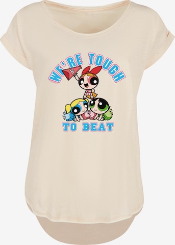 F4NT4STIC T-Shirt 'Powerpuff Girls Tough To Beat' in Beige: Vorderseite