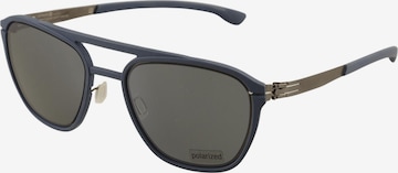 ic! berlin Sonnenbrille One Size in Blau: Vorderseite