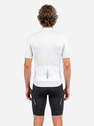 WULIBIKE - Ropa para correr 'Wulibike Radsport-Set 'Cargo X' mit 6 Taschen, Weiß/Schwarz' en blanco