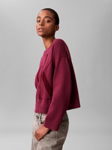 Calvin Klein Jeans Πουλόβερ σε λιλά