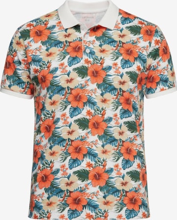 Ombre T-shirt i vit: framsida