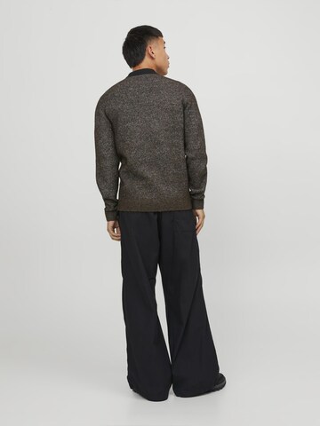 JACK & JONES Pullover in Braun