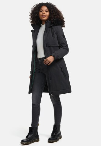 Cappotto invernale 'Kaltwetterretter' di NAVAHOO in nero