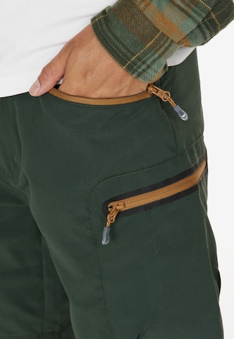 Whistler Regular Workout Pants 'Stian' in Green