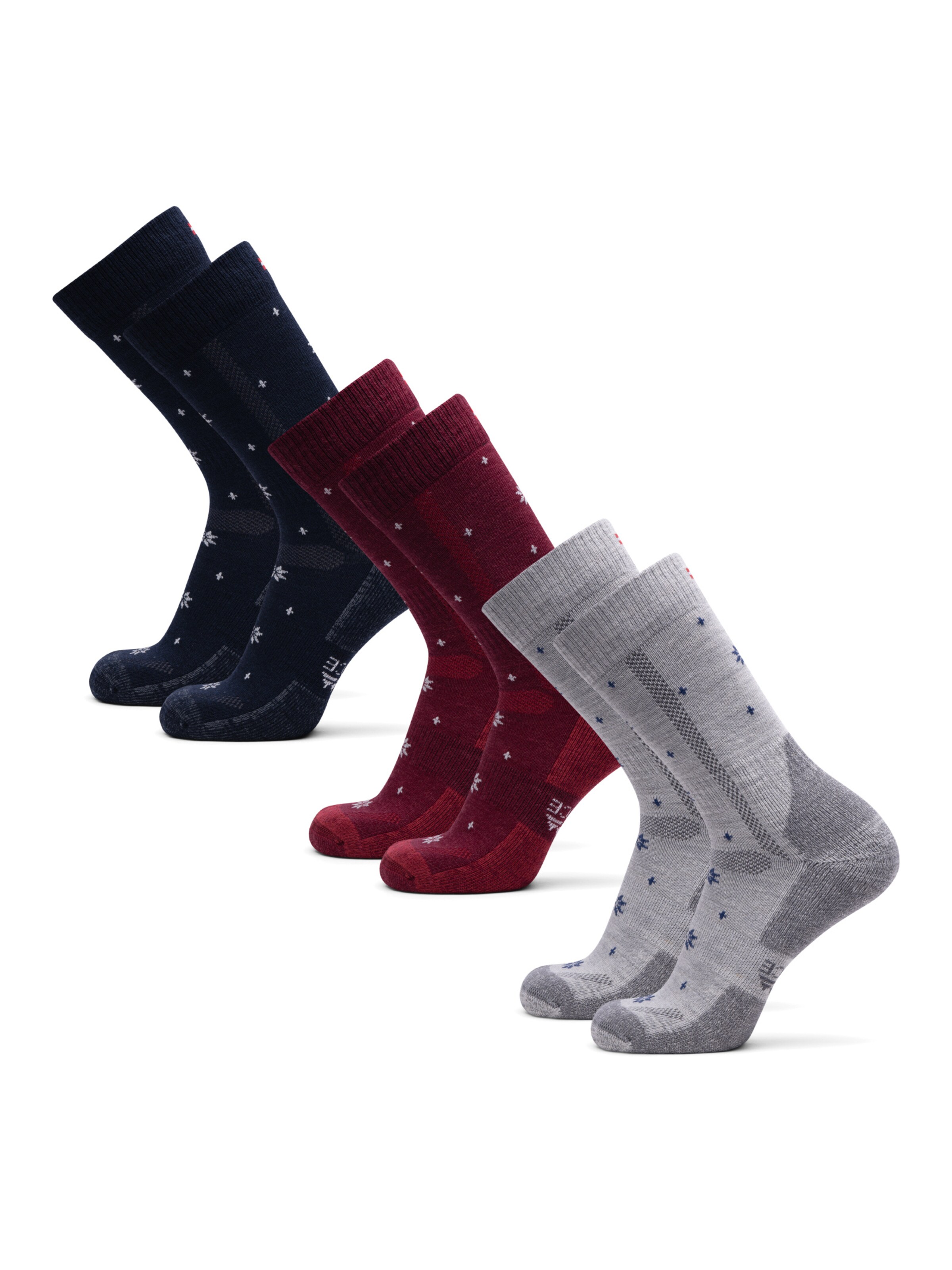 DANISH ENDURANCE Sports socks 'Classic Hiking Crew' in Blue