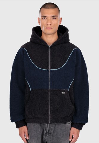 Veste de survêtement Dropsize en noir : devant