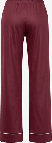 Pantalon de pyjama ' Eleni ' Hanro en rouge