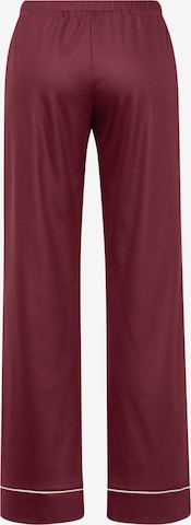 Hanro Pyjamabroek ' Eleni ' in Rood