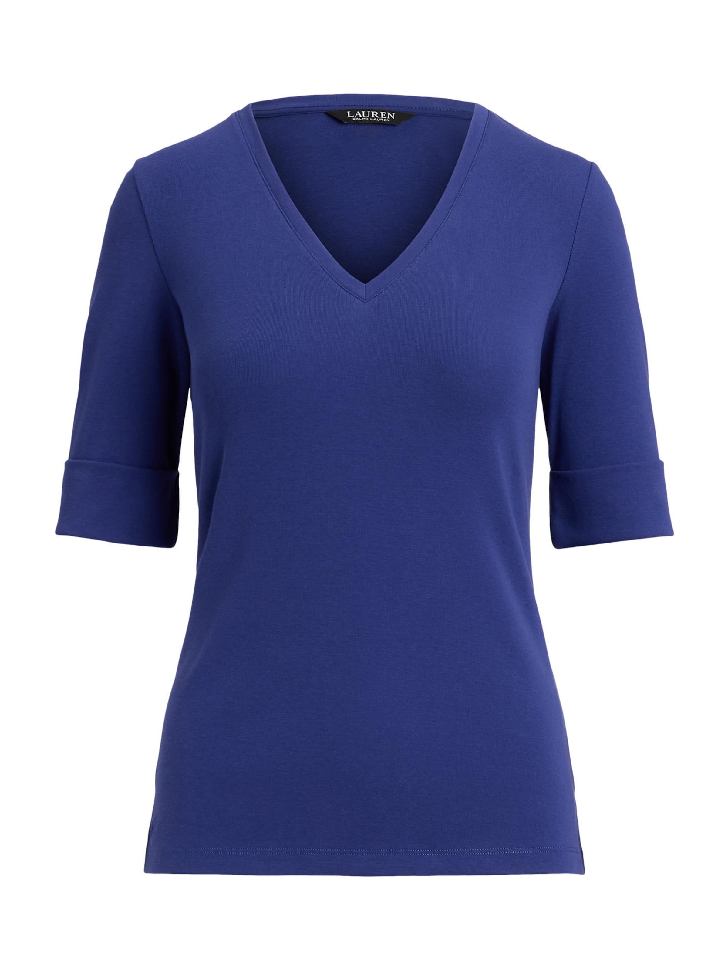 mėlyna Lauren Ralph Lauren Marškinėliai: priekis