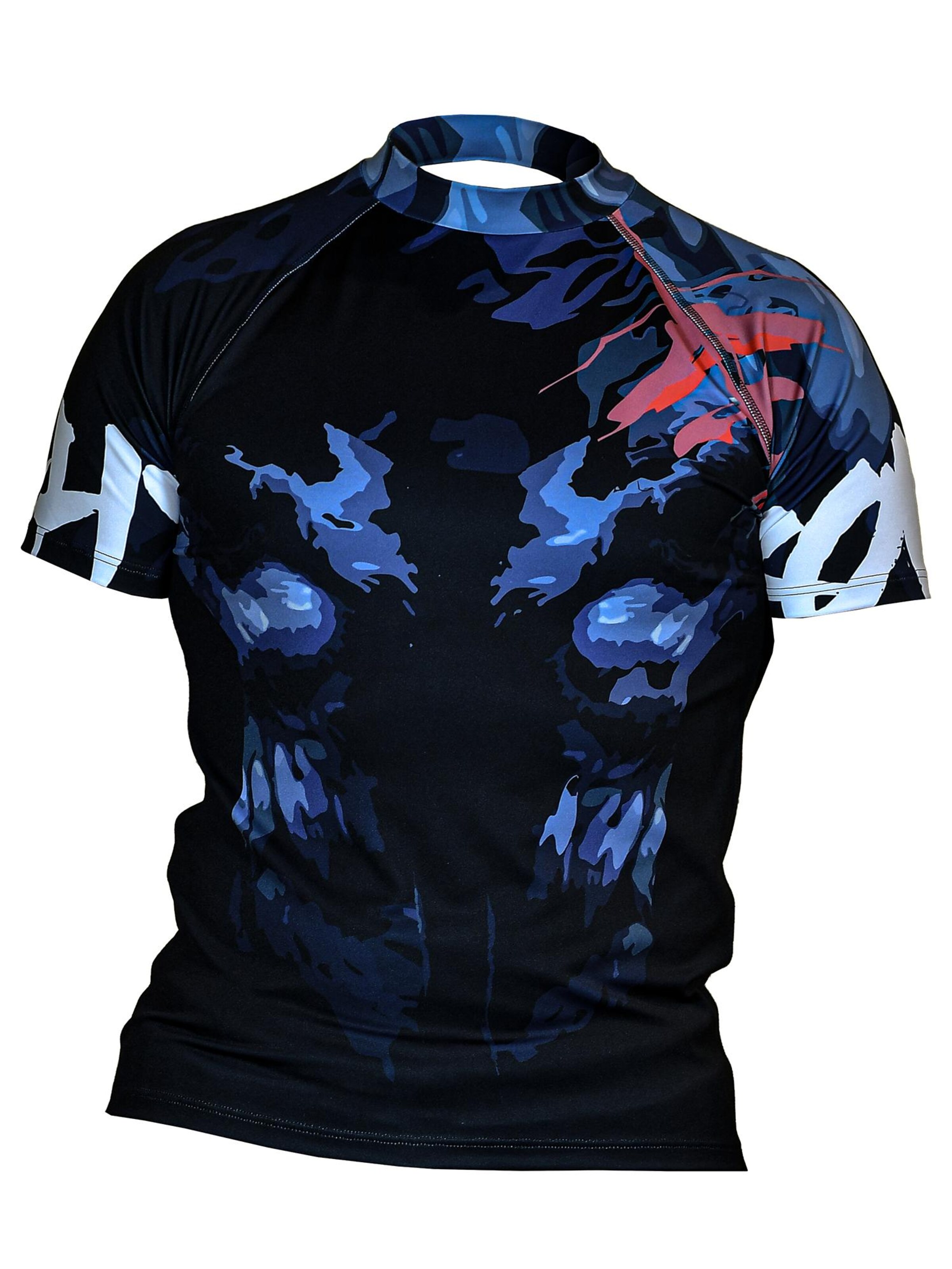 KOVAI Funktionsshirt 'ROOK' in Blau: Vorderseite