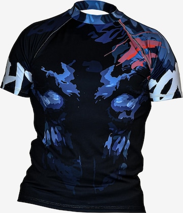 T-Shirt fonctionnel 'ROOK' KOVAI en bleu : devant