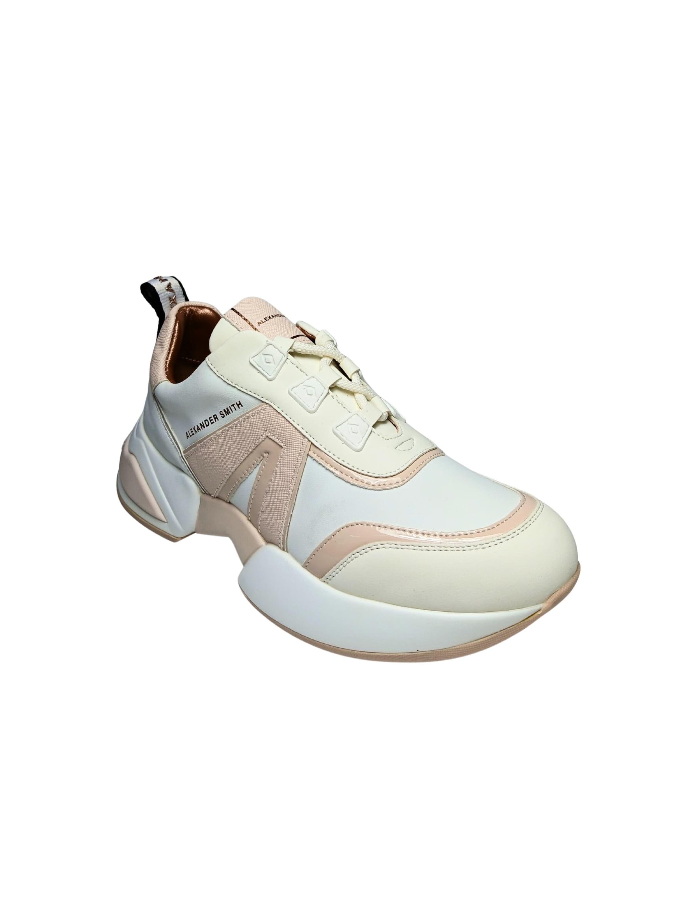 Sneaker bassa di Alexander Smith in bianco