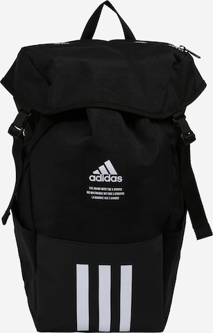 ADIDAS SPORTSWEAR Sporthátizsákok '4Athlts Camper' - fekete: elől