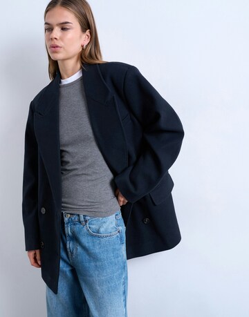 Manteau mi-saison 'EBBA' TOPSHOP en bleu : devant
