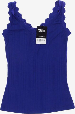 Camaïeu Top & Shirt in XXXS in Blue: front