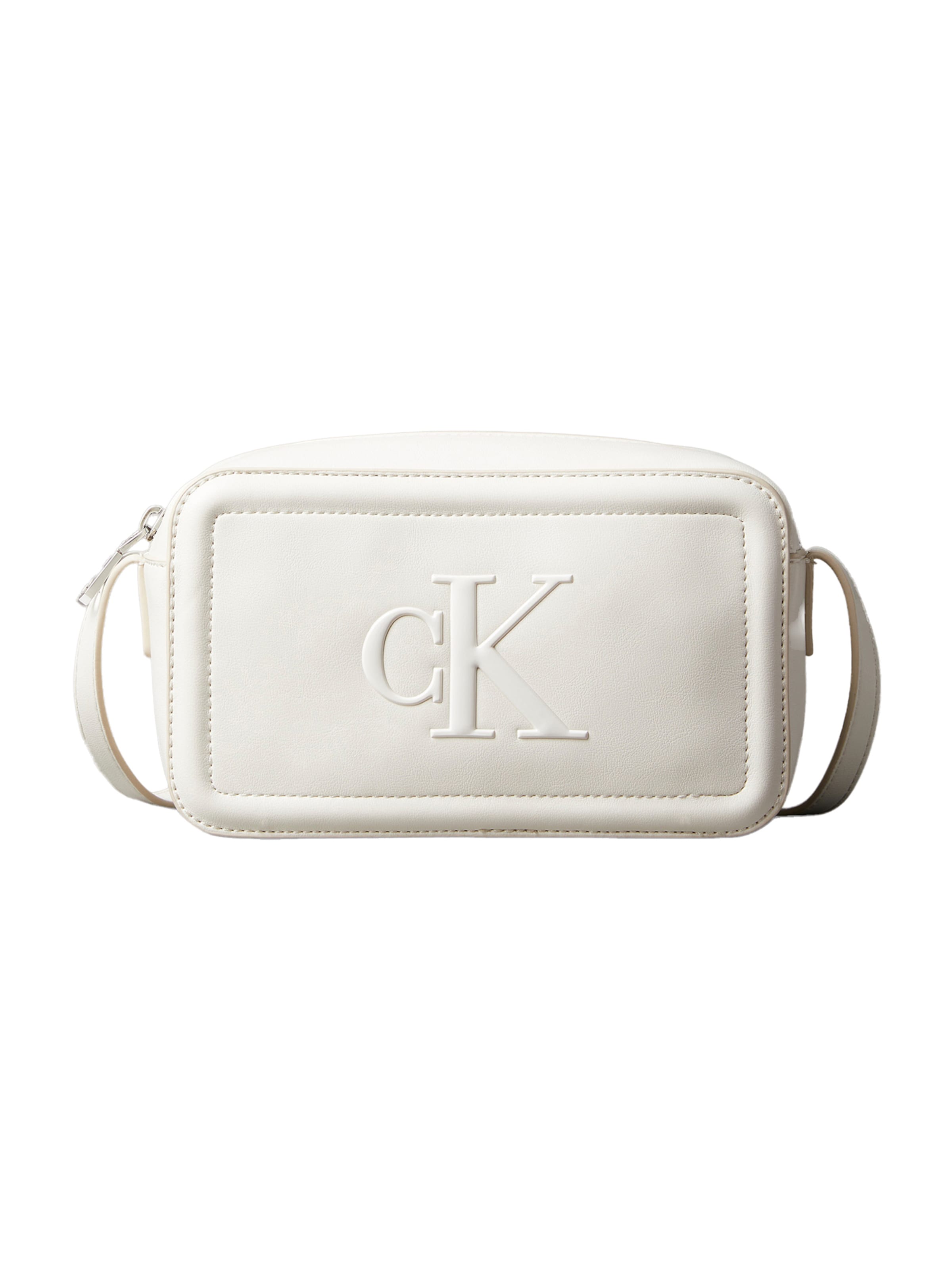 Calvin Klein Crossbody bag in White: front