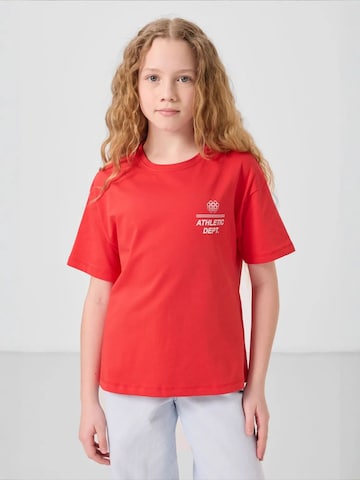 T-Shirt Tommy Life en rouge