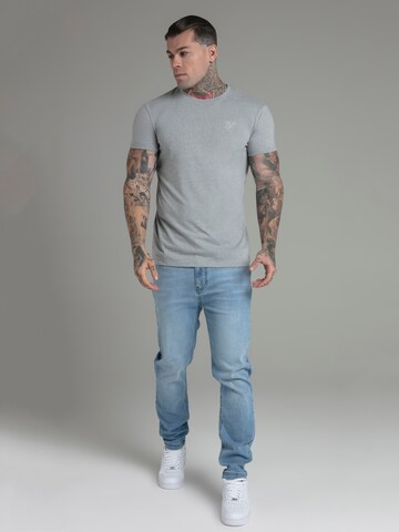 SikSilk T-Shirt in Grau