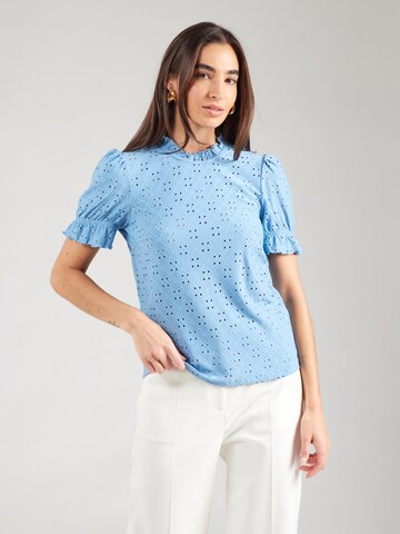 VILA Blouse 'VIKawa' in Blue: front