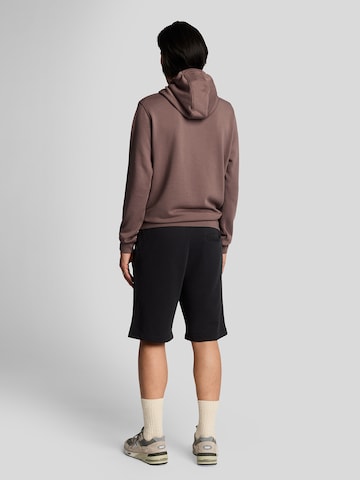 Loosefit Pantalon Lyle & Scott en noir