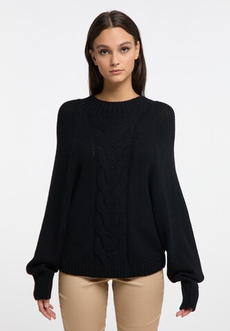 Pull-over 'Teylon' RISA en noir : devant