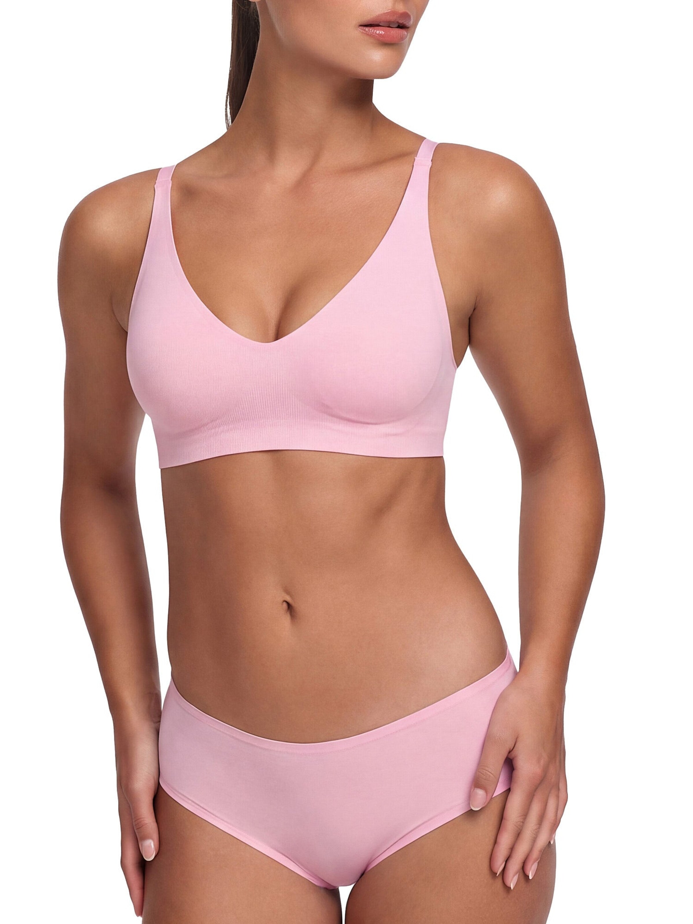 cfab by creamy fabrics Push-up BH 'Comfort Push-Up BH' in Pink