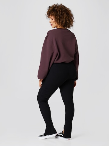 Skinny Leggings 'Indira' de la A LOT LESS pe negru