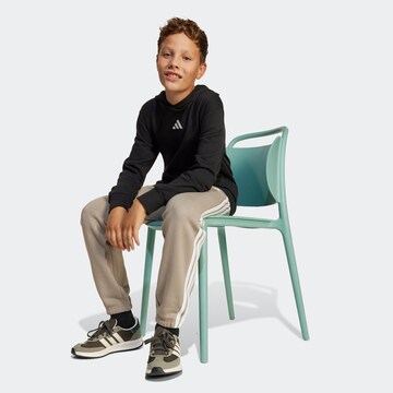 ADIDAS SPORTSWEAR Tapered Sporthose 'Essentials' in Beige