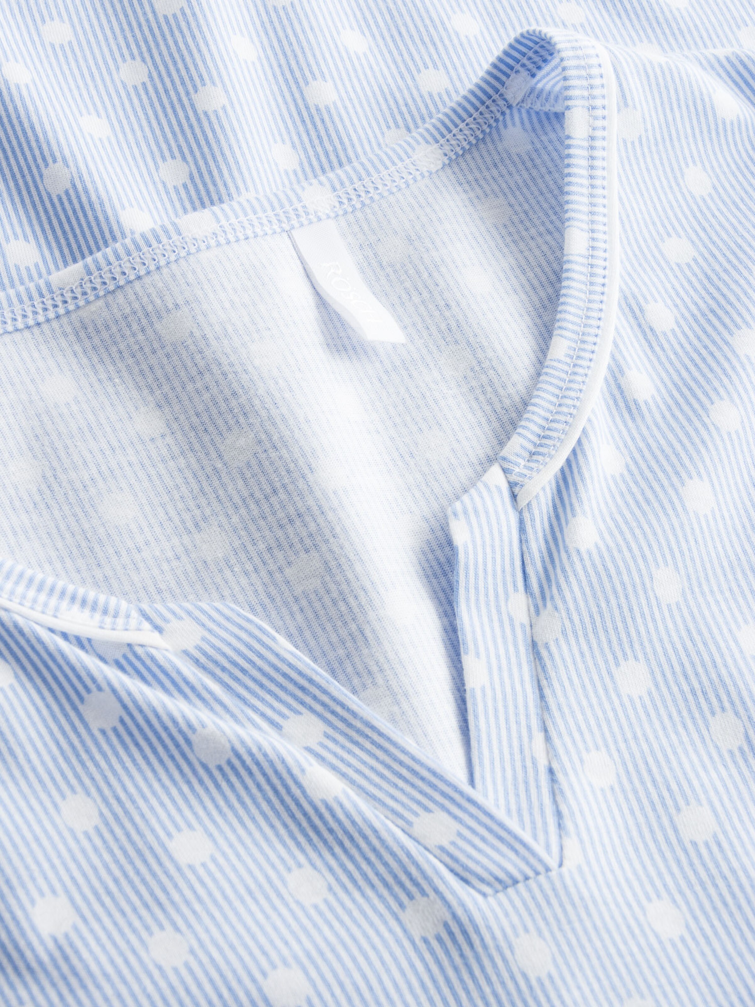 Rösch Nachthemd ' Mustermix ' in Blau