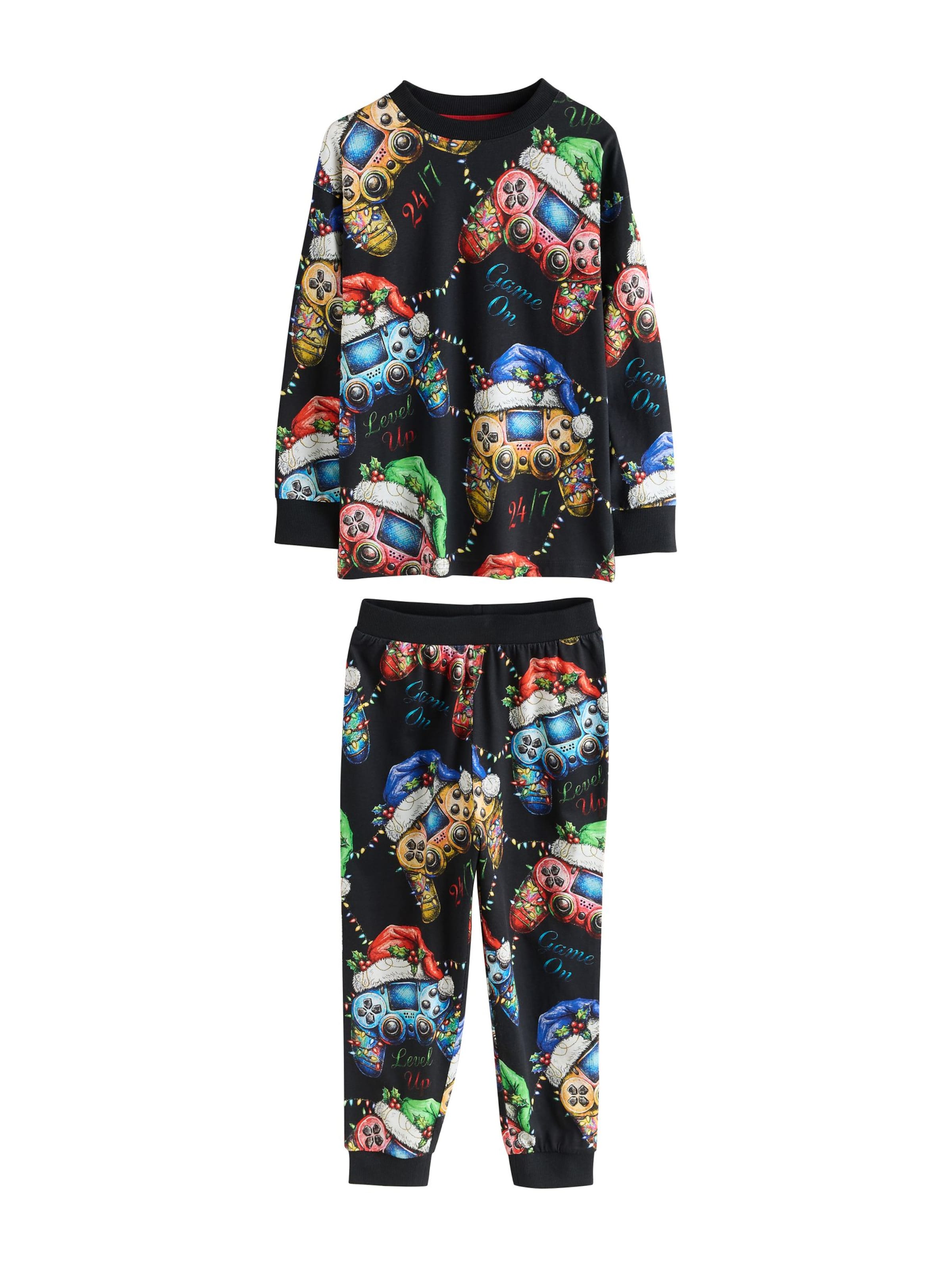 Pyjama Next en noir : devant