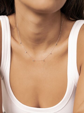 Parure de bijoux 'Emerald Glow' Hey Happiness en argent